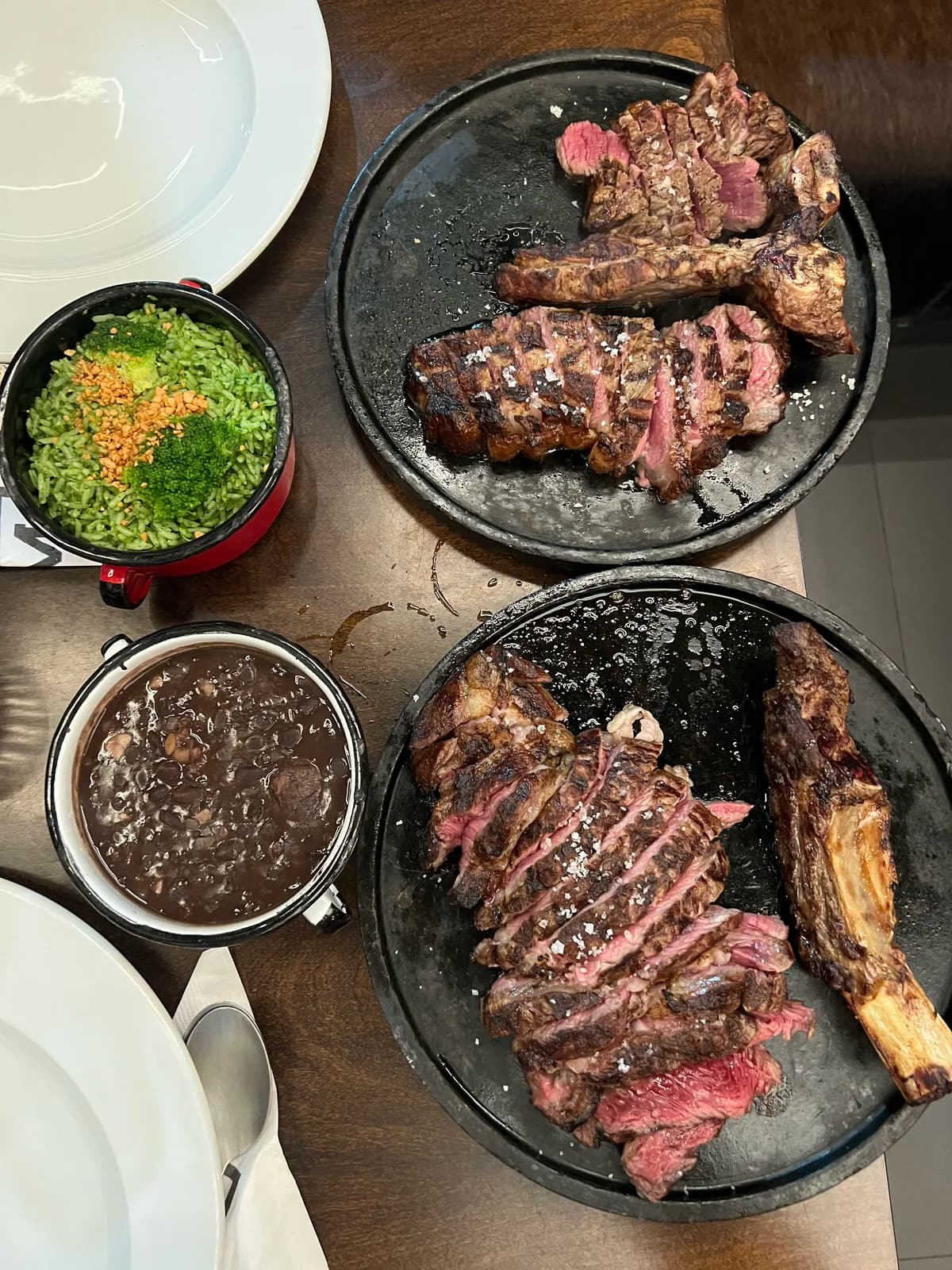 Steak and sides at Malta Beef Club